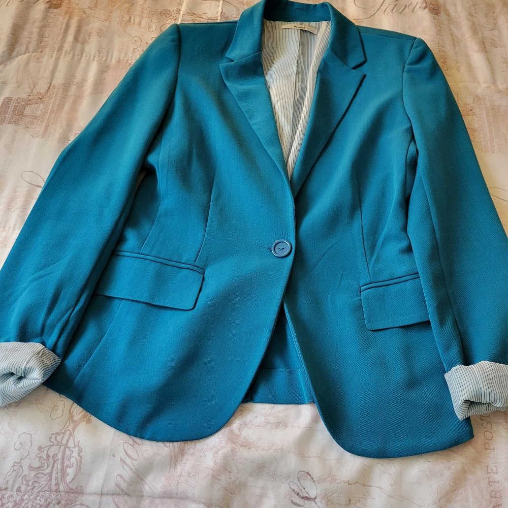 Teal jacket